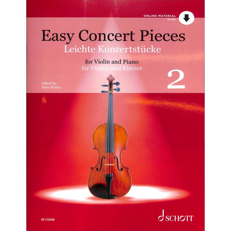 Titelbild für ED 21634D - Easy Concert pieces 2