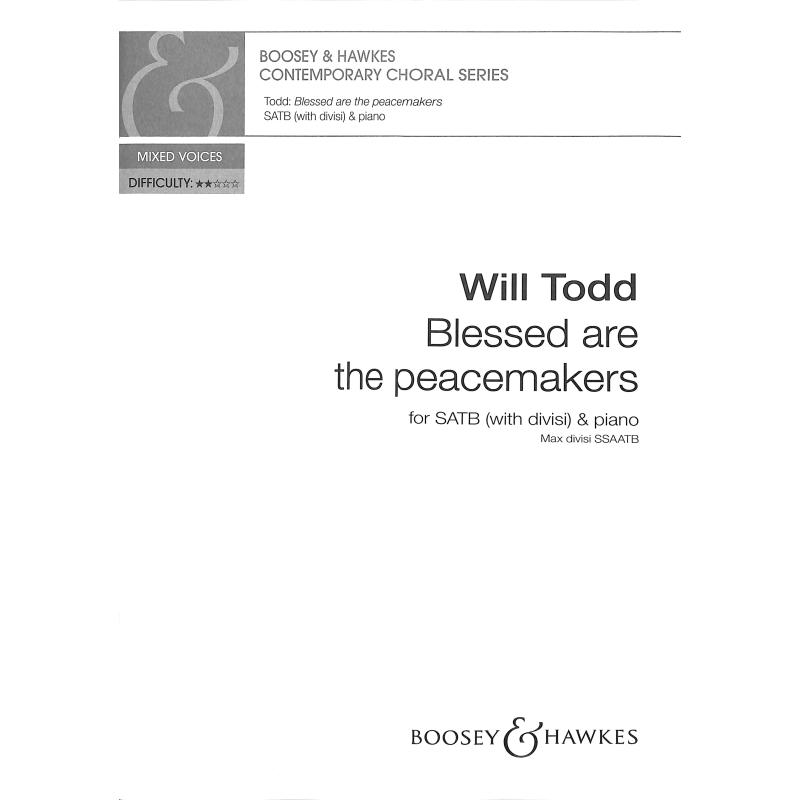 Titelbild für BH 13495 - Blessed are the peacemakers