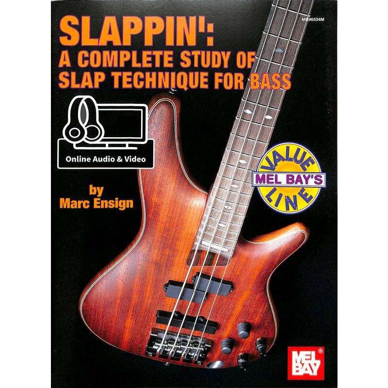 Titelbild für MB 96534M - Slappin' - a complete study of slap technique for bass