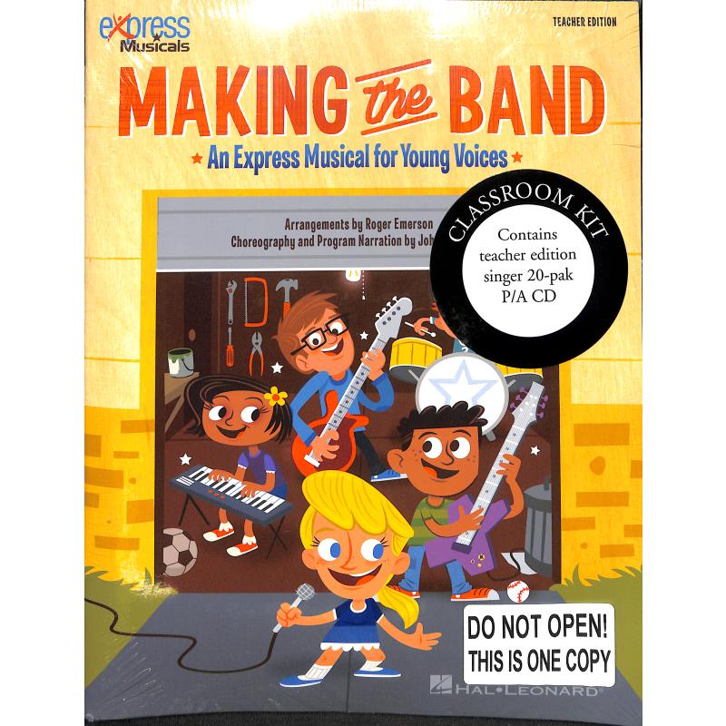 Titelbild für HL 123458 - Making the Band | An express musical for young voices