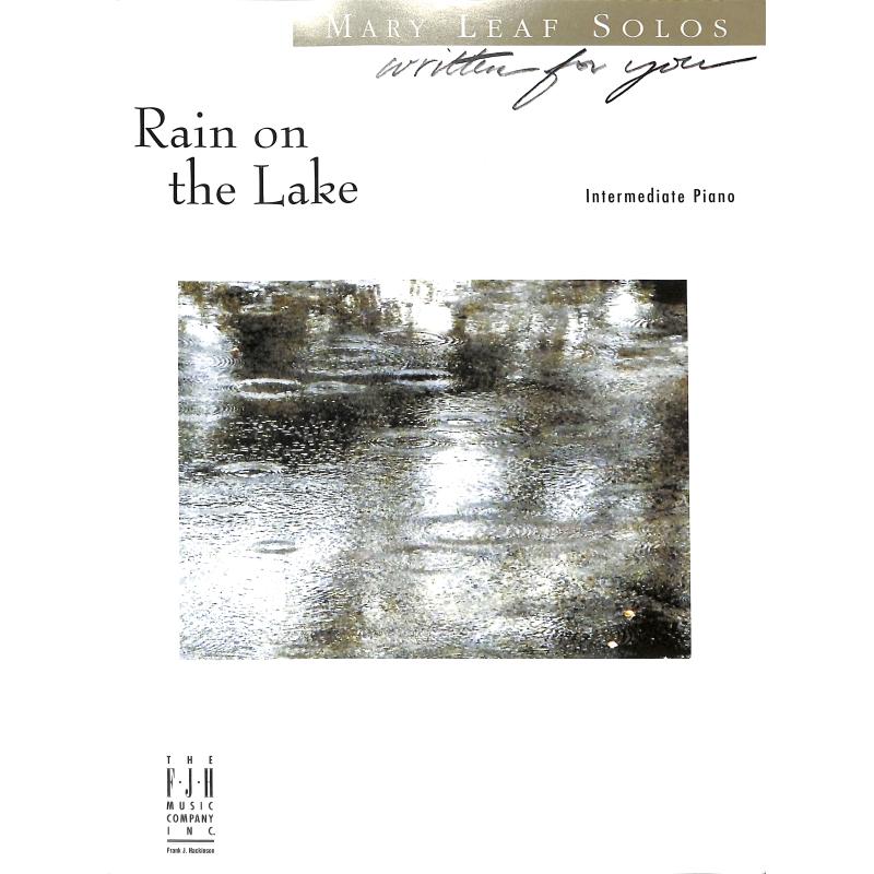 Titelbild für FJH -W9398 - Rain on the lake
