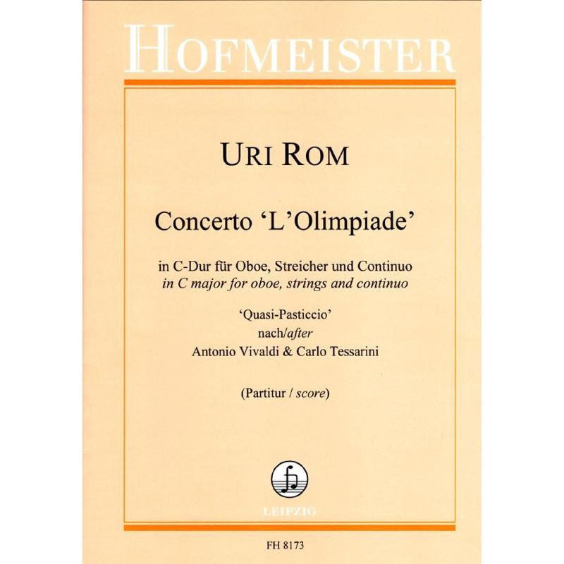 Titelbild für FH 8173 - Concerto l'olimpiade | Konzert C-Dur