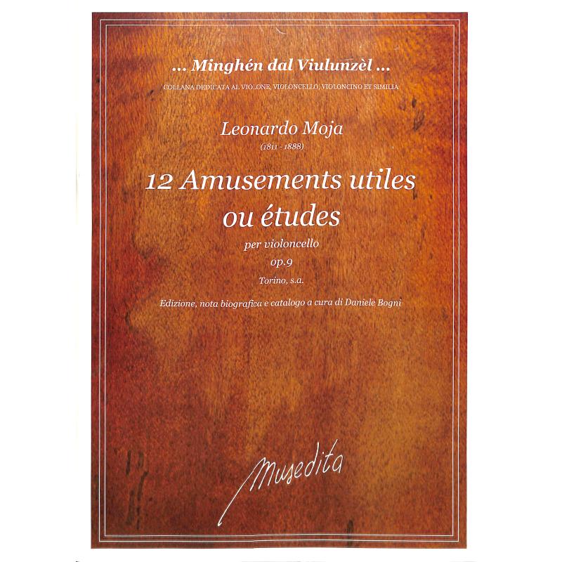 Titelbild für MUSEDITA -MO309 - 12 Amusements utiles ou etudes op 9