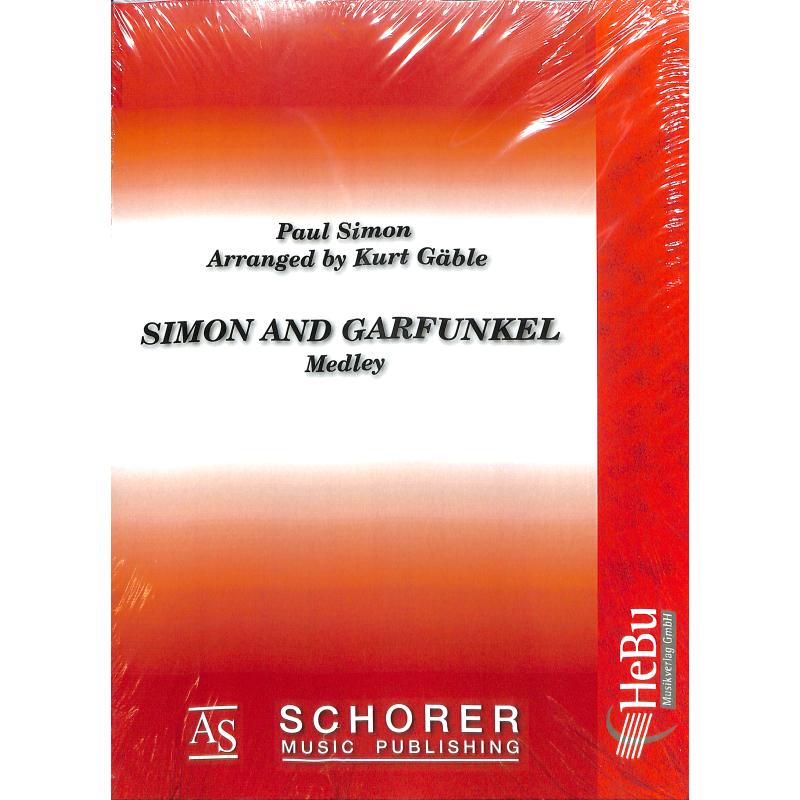 Titelbild für SCHORER 10-00164 - Simon and Garfunkel  Medley
