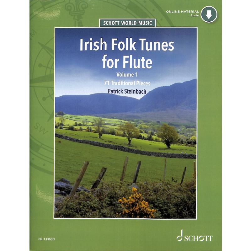 Titelbild für ED 13360D - Irish folk tunes for flute