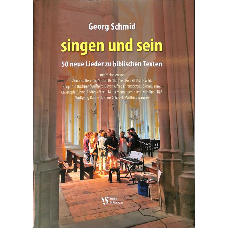 Titelbild für VS 4223 - Singen und Sein | 50 neue Lieder zu biblischen Texten