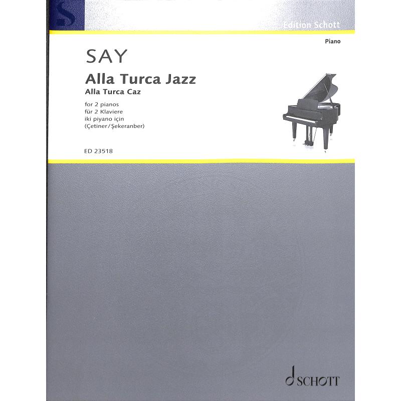 Titelbild für ED 23518 - Alla turca jazz