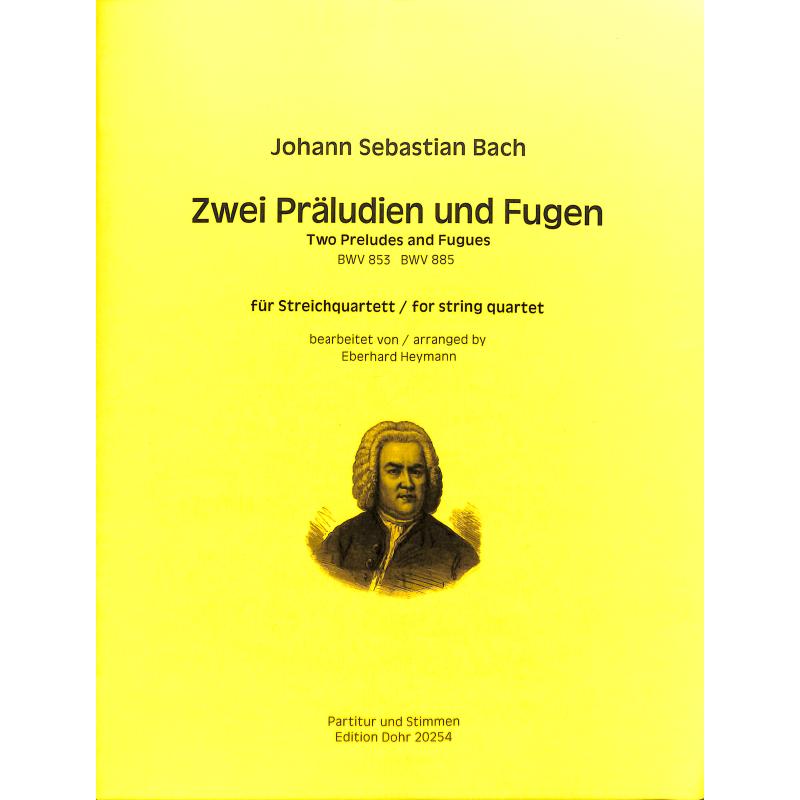 Titelbild für DOHR 20254 - 2 Präludien + Fugen