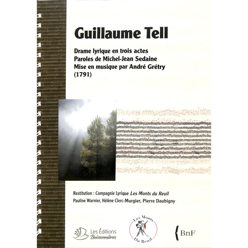 Titelbild für 978-2-84926-422-5 - Guillaume Tell (Wilhelm Tell)