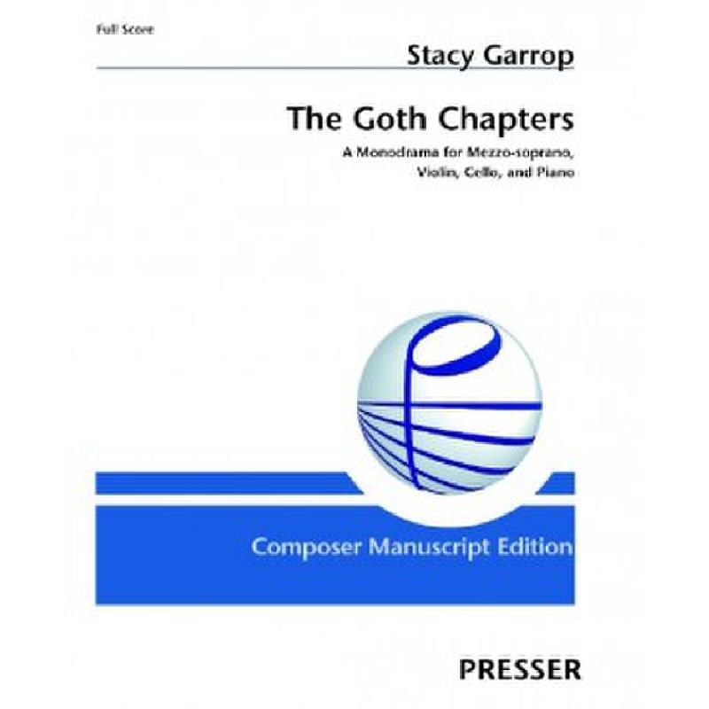 Titelbild für PRESSER 111-40306S - The goth chapters