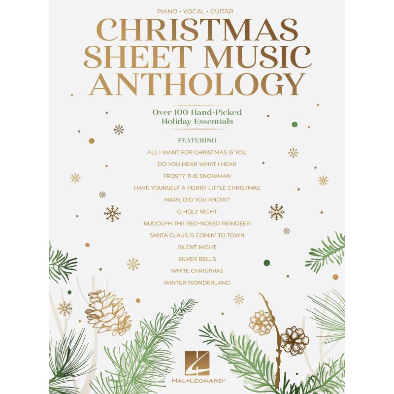 Titelbild für HL 367782 - Christmas sheet music anthology