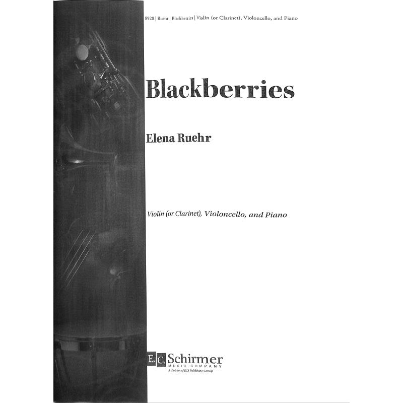 Titelbild für ECSCHIRMER 8928 - Blackberries