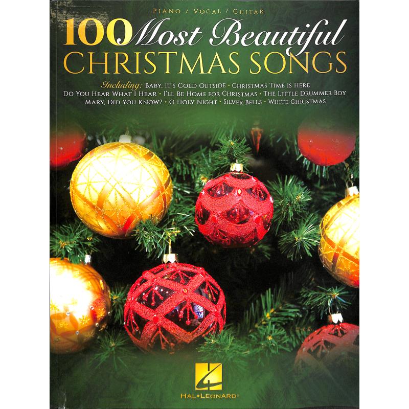 Titelbild für HL 237285 - 100 most beautiful christmas songs