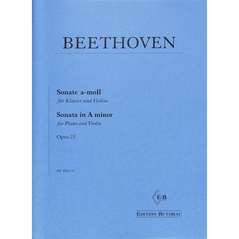 Titelbild für BUTORAC -K043-G - Sonate 4 a-moll op 23