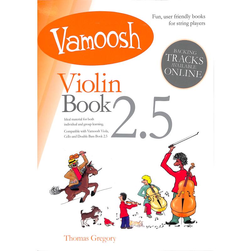 Titelbild für VAM 25 - Vamoosh violin book 2.5