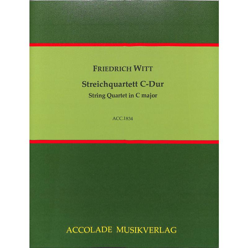 Titelbild für ACCOLADE 1834 - Streichquartett C-Dur