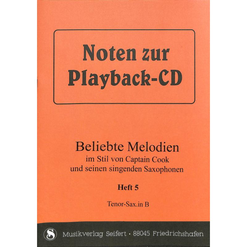 Titelbild für SEIF 02010355TS-CD - Beliebte Melodien 5