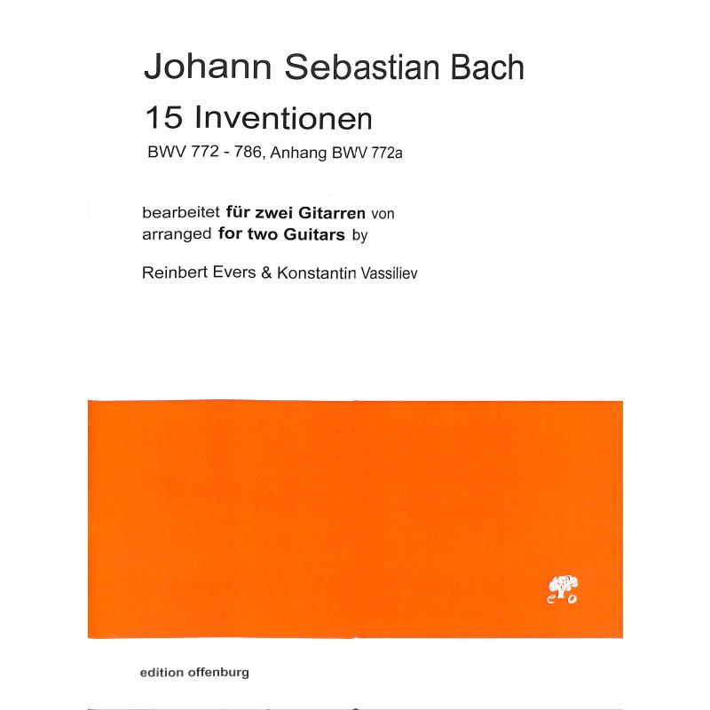 Titelbild für OFFENB -BC-2214 - 15 Inventionen