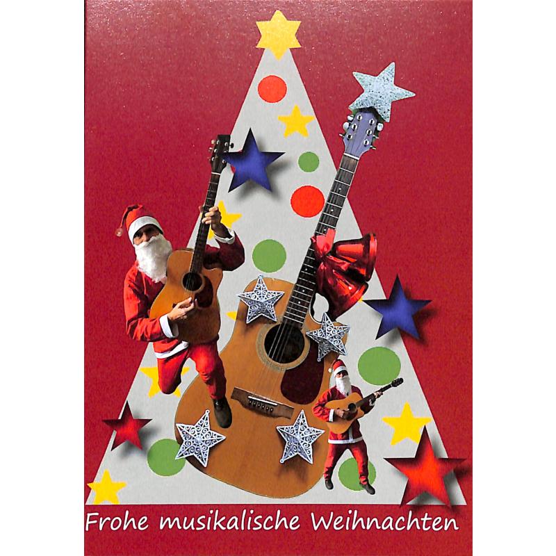 Titelbild für TUN -MWKK03 - Doppelkarte - Frohe musikalische Weihnachten