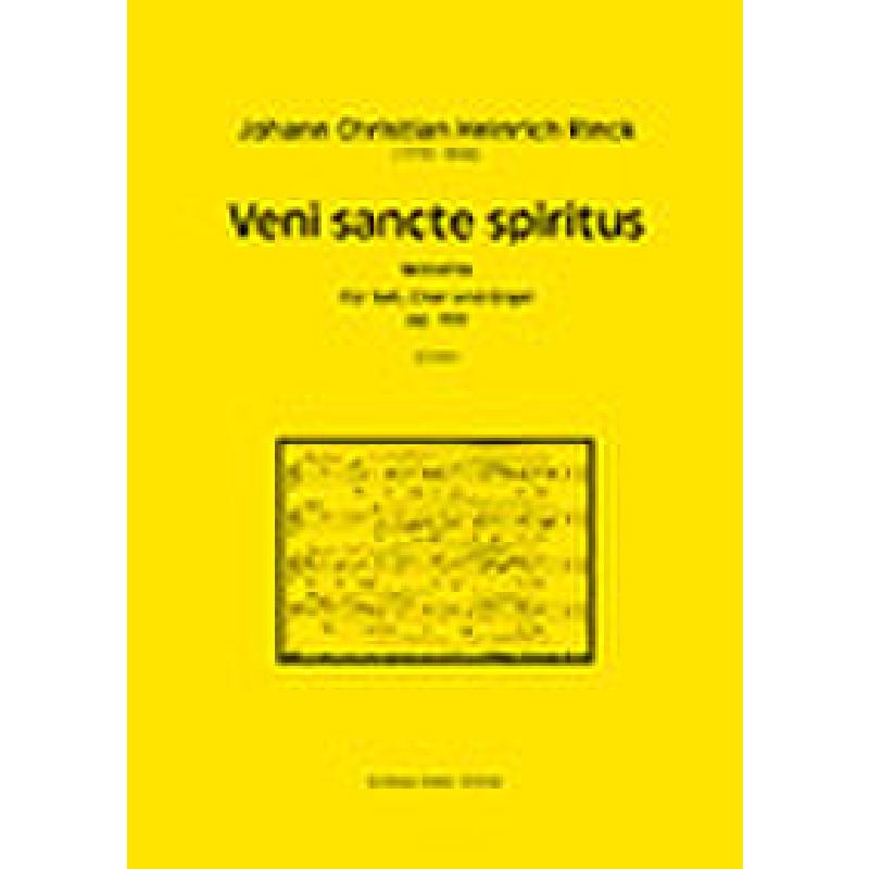 Titelbild für DOHR 20354 - Veni sancte spiritus op 109