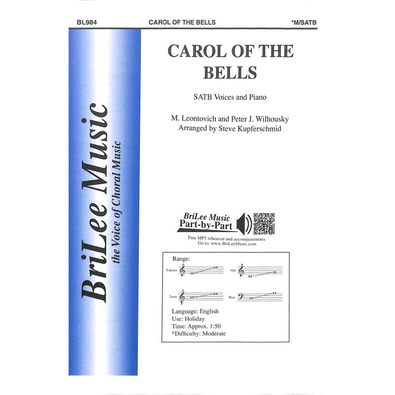 Titelbild für CF -BL984 - Carol of the bells