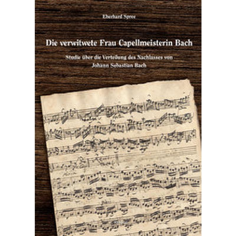 Titelbild für 978-3-95755-642-4 - Die verwitwete Frau Capellmeisterin Bach