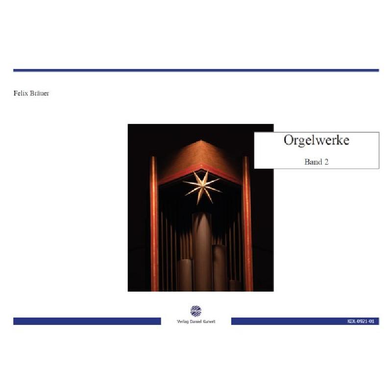 Titelbild für KDL 0921-01 - Orgelwerke 2