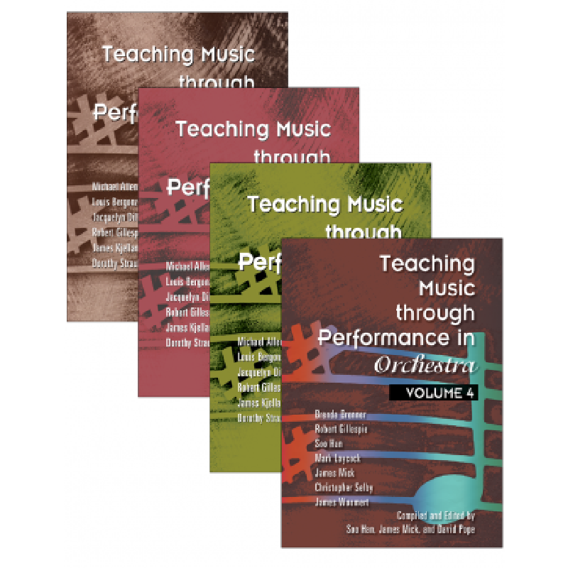 Titelbild für GIA -G7783 - Teaching music through performance in orchestra 1-4