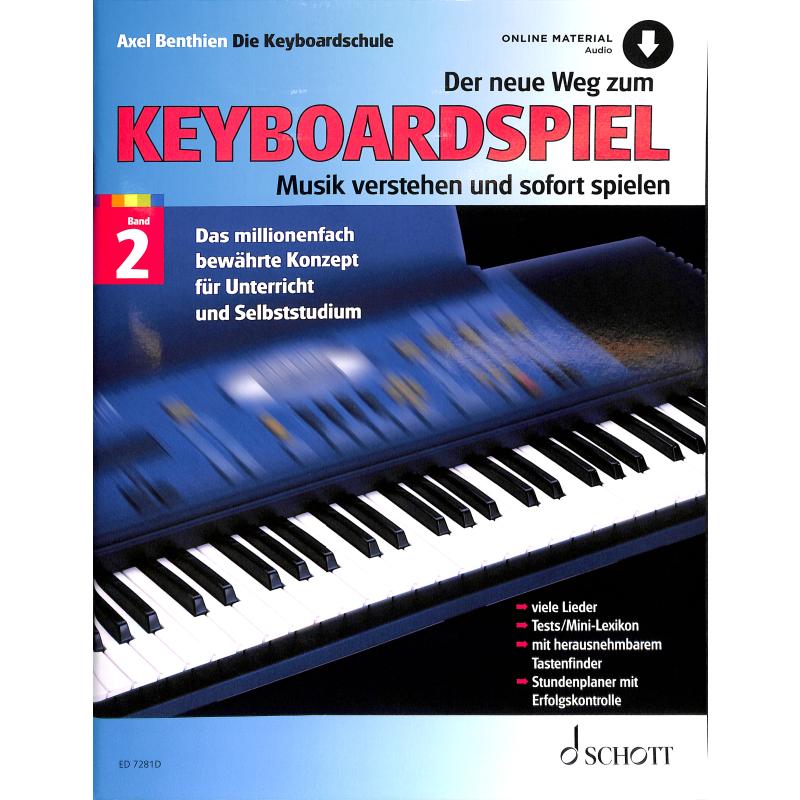 Titelbild für ED 7281D - Der neue Weg zum Keyboardspiel 2