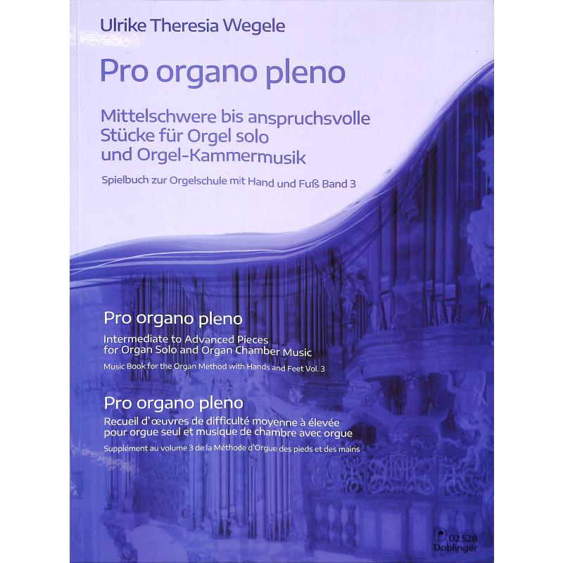 Titelbild für DO 02528 - Pro organo pleno