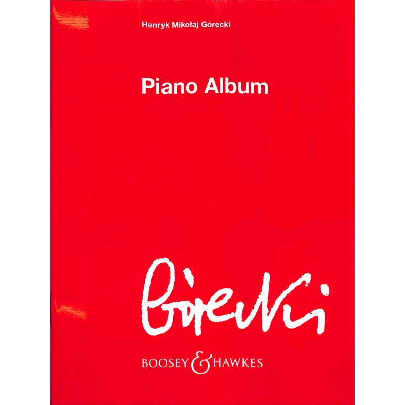 Titelbild für BH 13554 - Piano Album