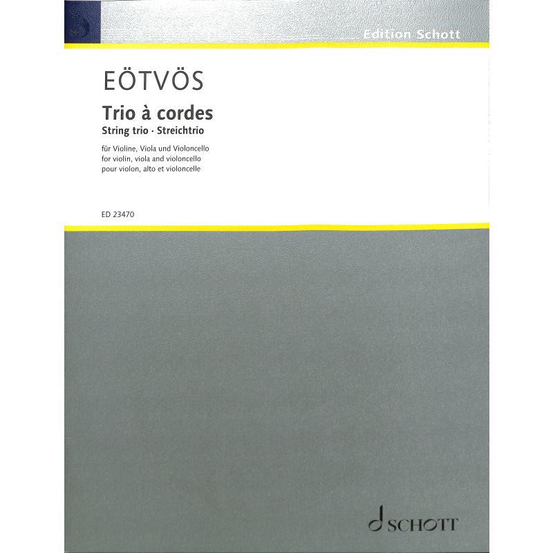 Titelbild für ED 23470 - Trio a cordes
