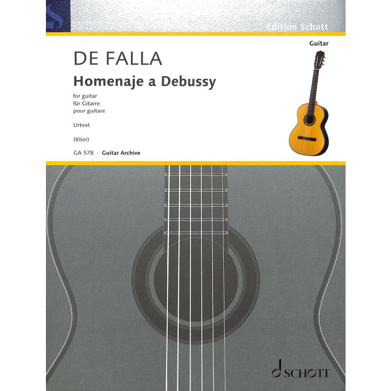 Titelbild für GA 578 - Homenaje a Debussy