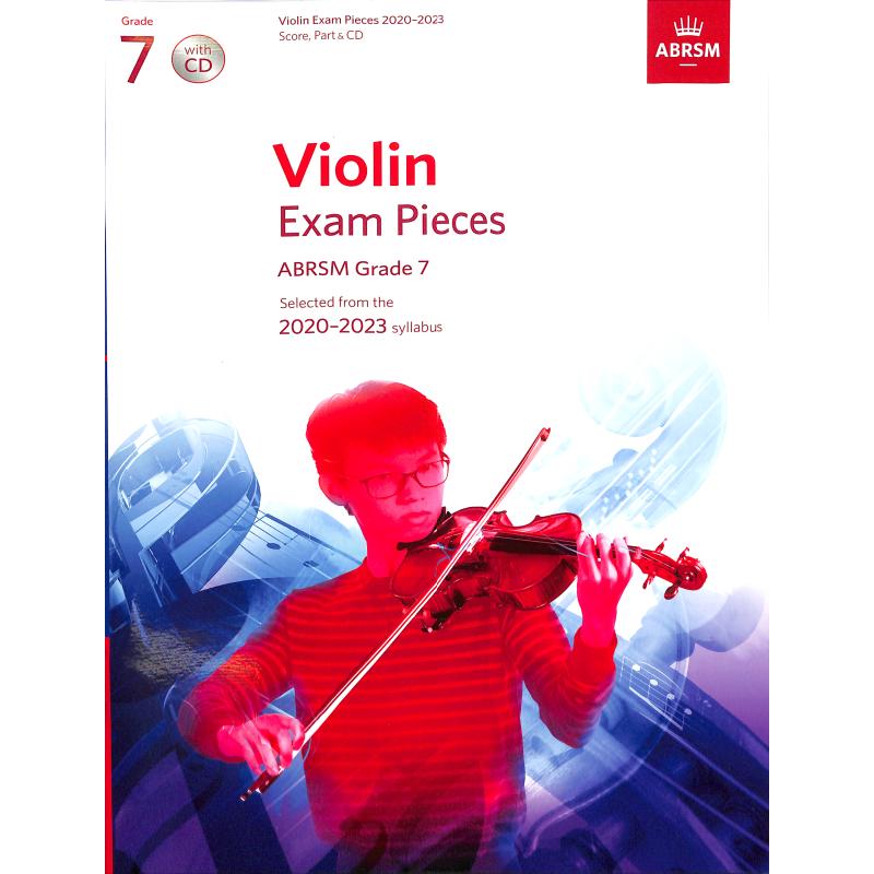 Titelbild für 978-1-78601-258-6 - Violin exam pieces 7 - 2020-2023