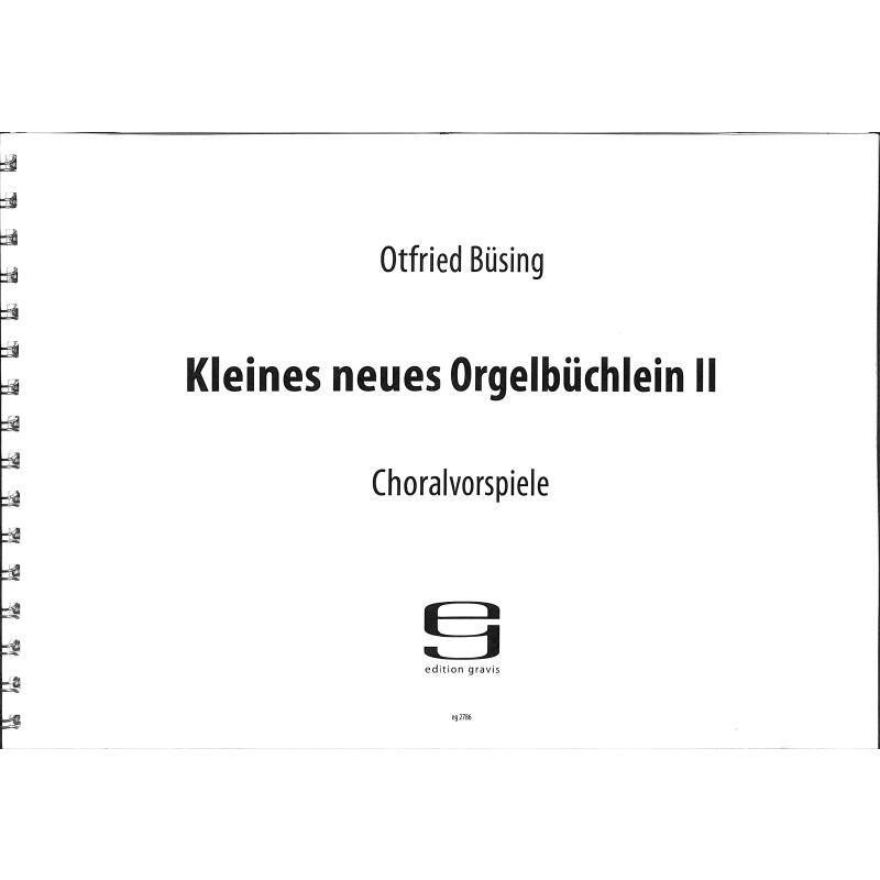 Titelbild für EG 2786 - Kleines neues Orgelbüchlein 2