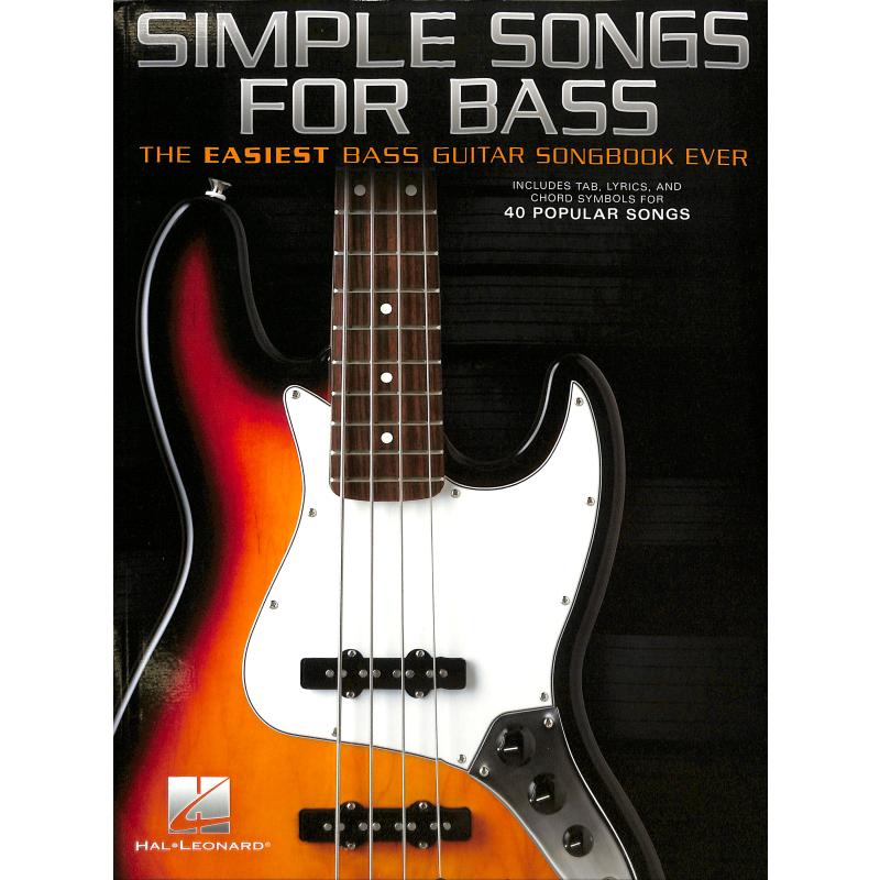 Titelbild für HL 356305 - Simple songs for bass
