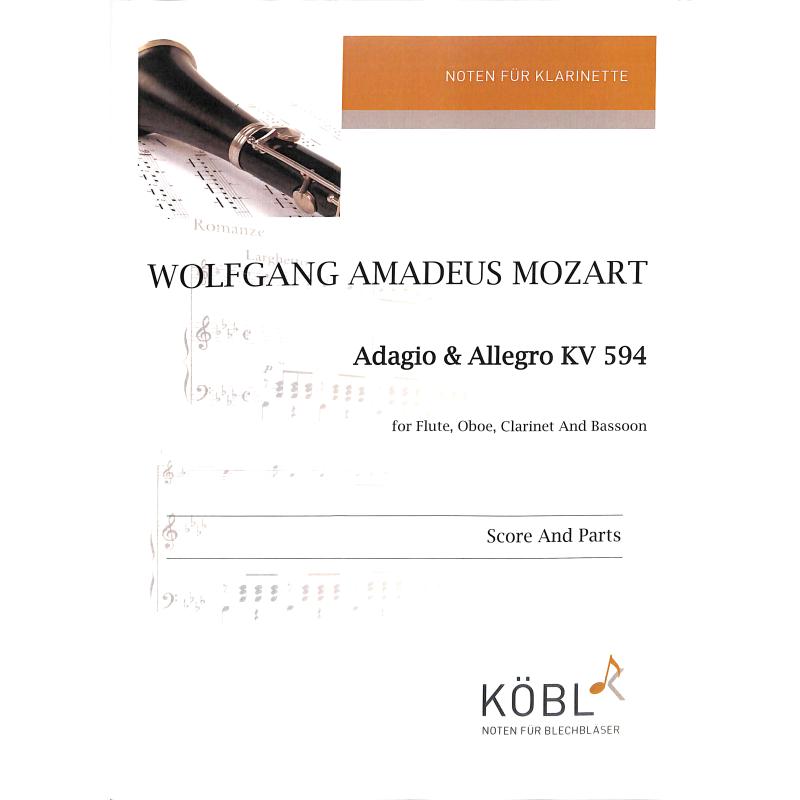Titelbild für KOEBL -FK8179 - Adagio + Allegro KV 594