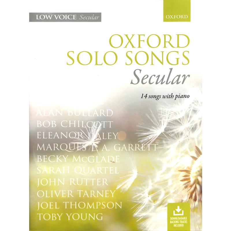 Titelbild für 978-0-19-355681-2 - Oxford solo songs - secular