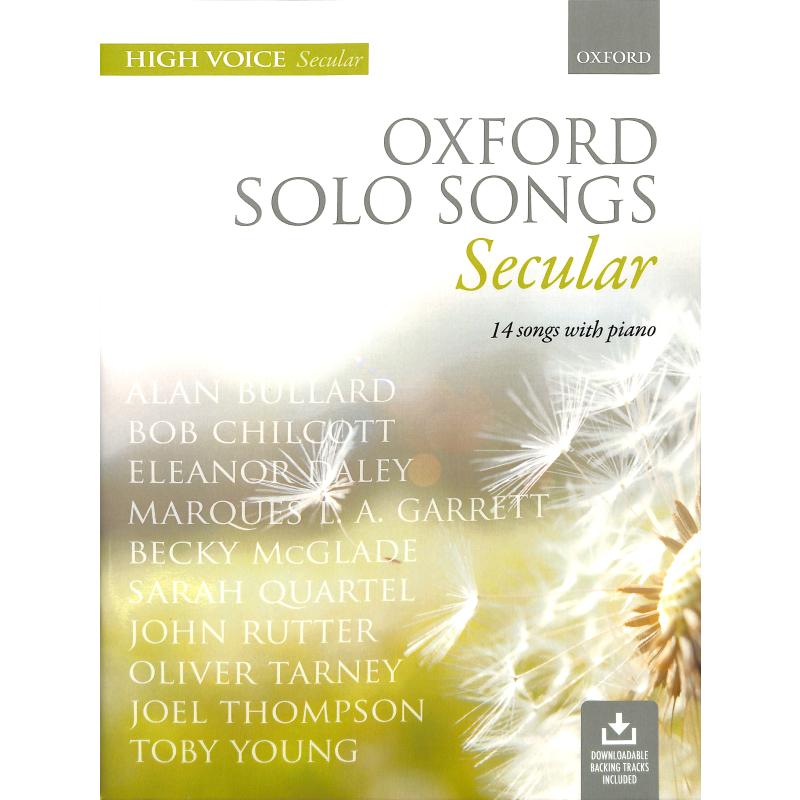 Titelbild für 978-0-19-355680-5 - Oxford solo songs - secular
