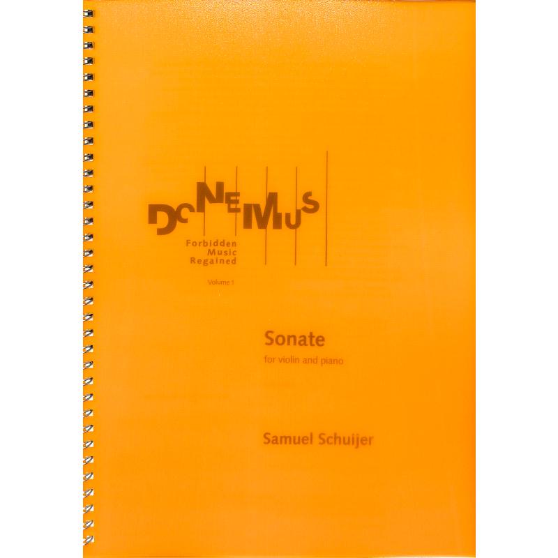 Titelbild für DONEMUS 18816 - Sonate