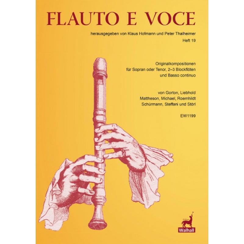 Titelbild für WALHALL 1199 - Flauto e voce 19