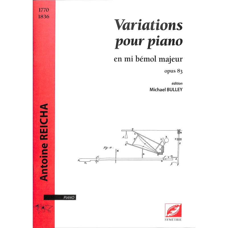 Titelbild für 978-2-36485-127-6 - Variations pour piano