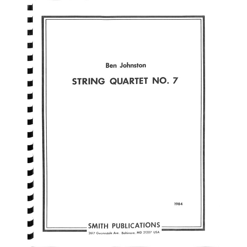 Titelbild für SMITHPUB 7-P - String Quartet 7