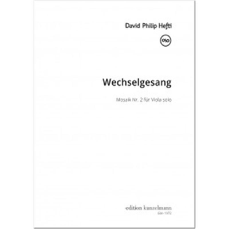 Titelbild für GM 1972 - Wechselgesang