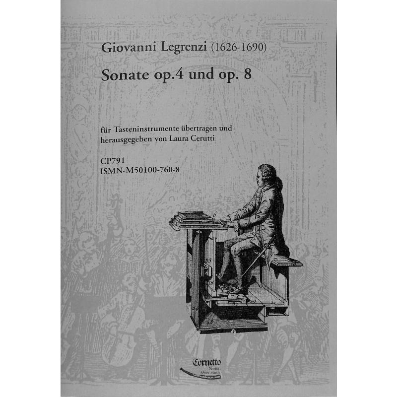 Titelbild für CORNETTO -CP791 - Sonate op 4 + 8