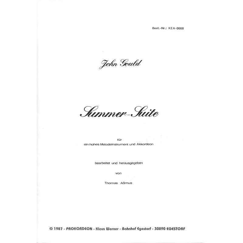 Titelbild für JETELINA 60004025 - Summer Suite