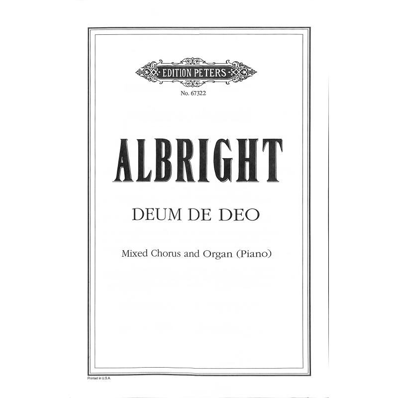 Titelbild für EP 67322 - Deum De Deo