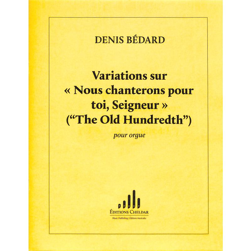 Titelbild für CHELDAR 20 - 20 Variationen sur Nous chanterons pour toi seigneur