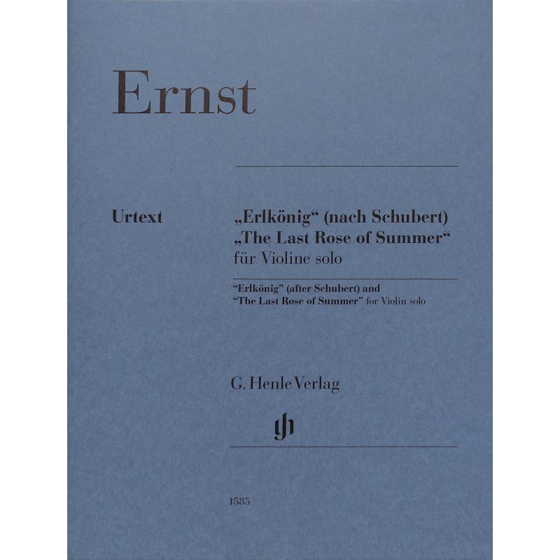 Titelbild für HN 1585 - Erlkönig + The last rose of summer