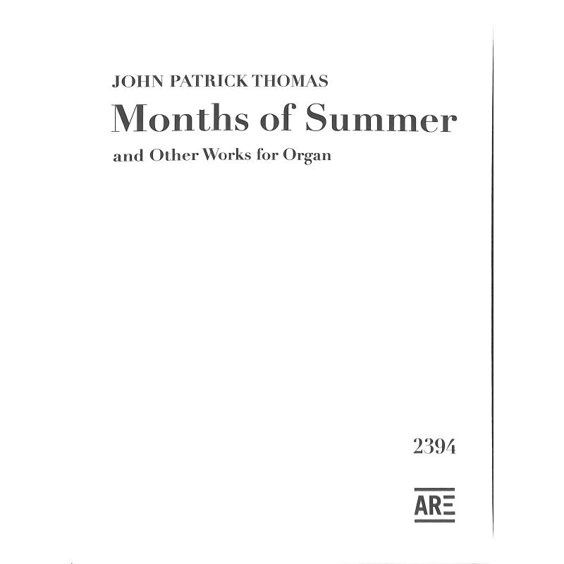 Titelbild für ARE 2394 - Months of summer